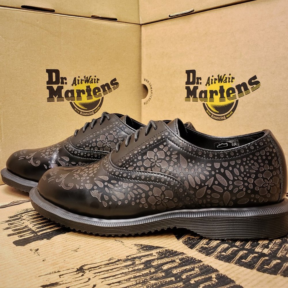 Sold❤Dr. Martens / Aila / Sugar Skull - Picture 4 of 13